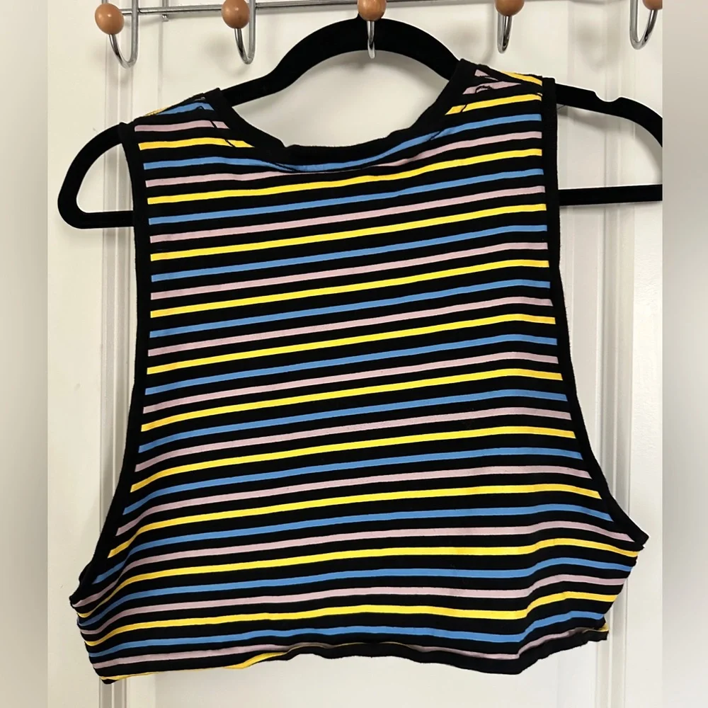 Adam Selman Sport Muscle Crop Top - Picture 10 of 10